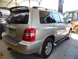 2002 Toyota Highlander Limited Gold 3.0L AT 4WD #Z24747